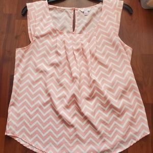 Candie's Flutter Sleeve Blouse Top